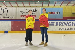 Cyrielle Berthod (à gauche) et Léticia Tscherrig (à droite) sont le parfait exemple entre le choc des générations.